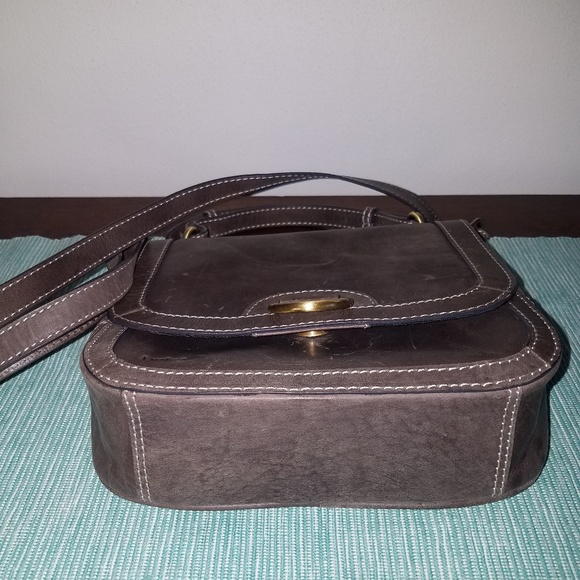 bolo Bags Leather Crossbody Satchel Bag By Bolo Guc Poshmark